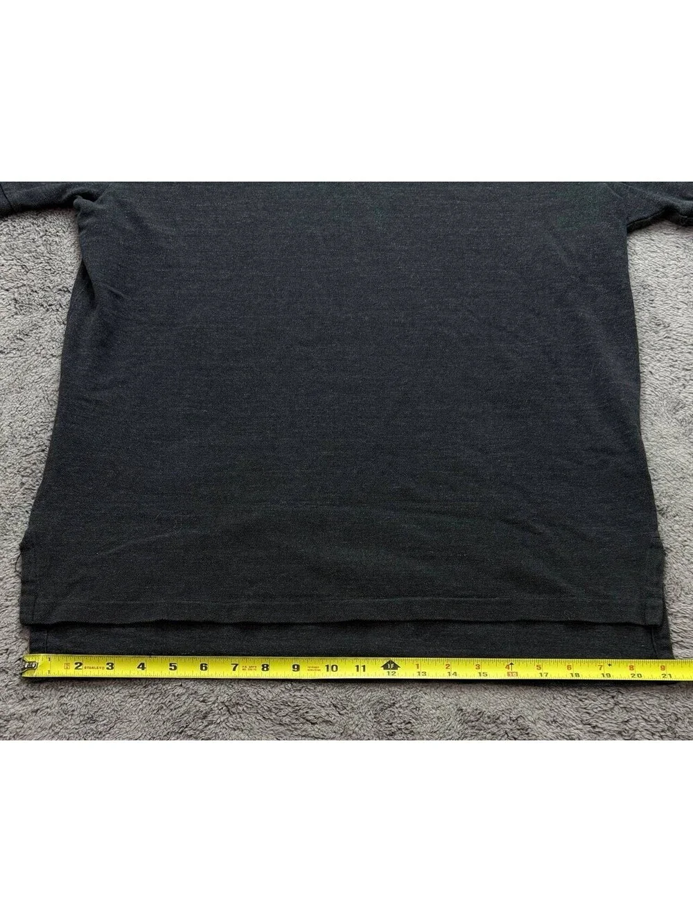 Polo Ralph Lauren Mens Polo Shirt Black Purple Pony Short Sleeve Size L